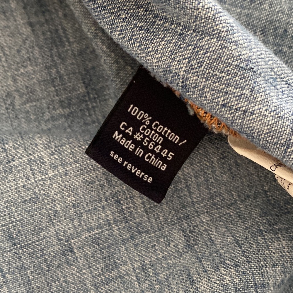 J Crew - Chambray Rancher Button Down - 6 - image 6